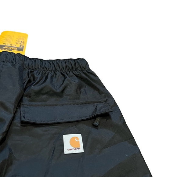 Carhartt Storm Defender Pants Black Cargo Pockets Waterproof - Picture 4 of 8
